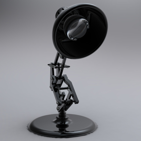 «Steve Jobs PIXAR Luxo Jr. lamp sad dark»